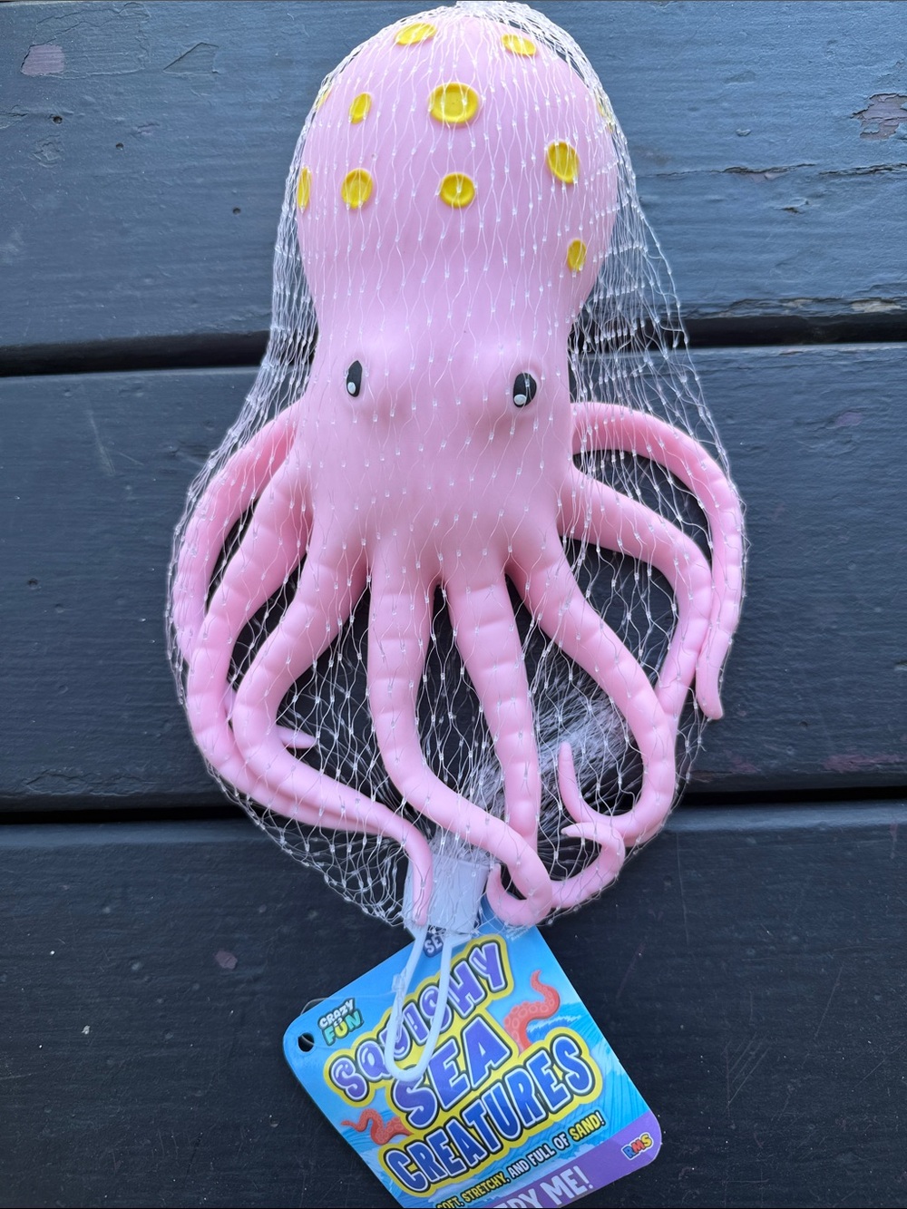 *VIRAL RARE* Squishy Pink Octopus Sea Creature Toy/ Crazy Fun/ NWT